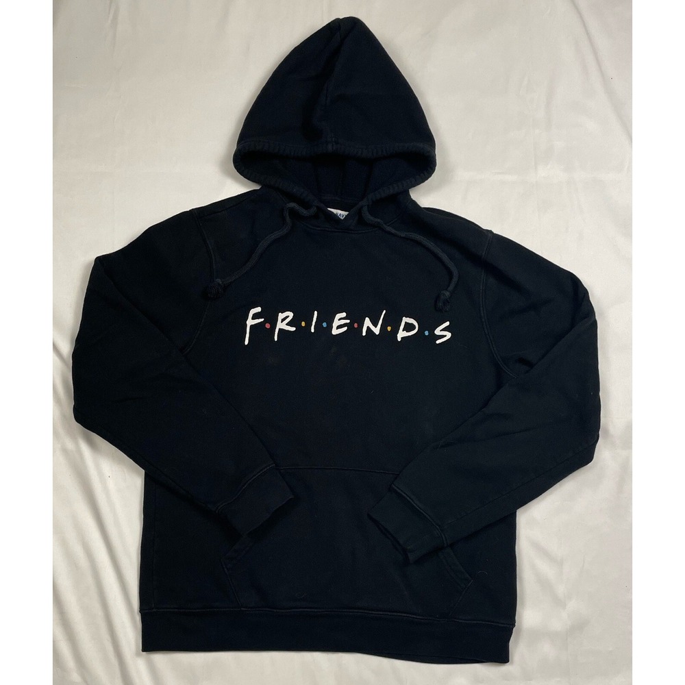 Friends TV Show Old Navy Womens Medium Black Hoodie  Monica Chandler Rachel Ross